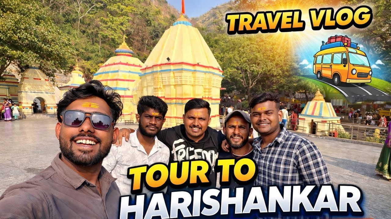 Road Trip to Harishankar | Temple Vlog