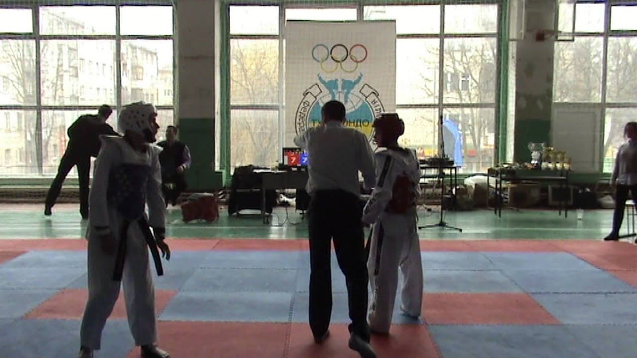 WTF TKD competition Vitaliy Solovey(red corner)