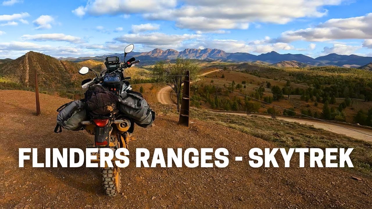 Adventure motorbike trip - Flinders Ranges Skytrek