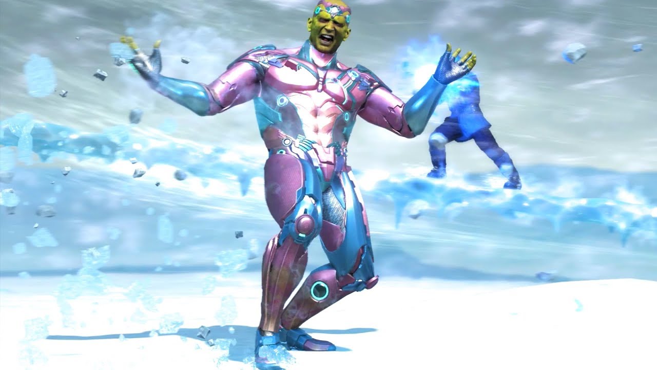 Injustice 2 All Super Moves on Brainiac 12th Level (No HUD) Skin/Shader Showcase 4K UHD 2160p