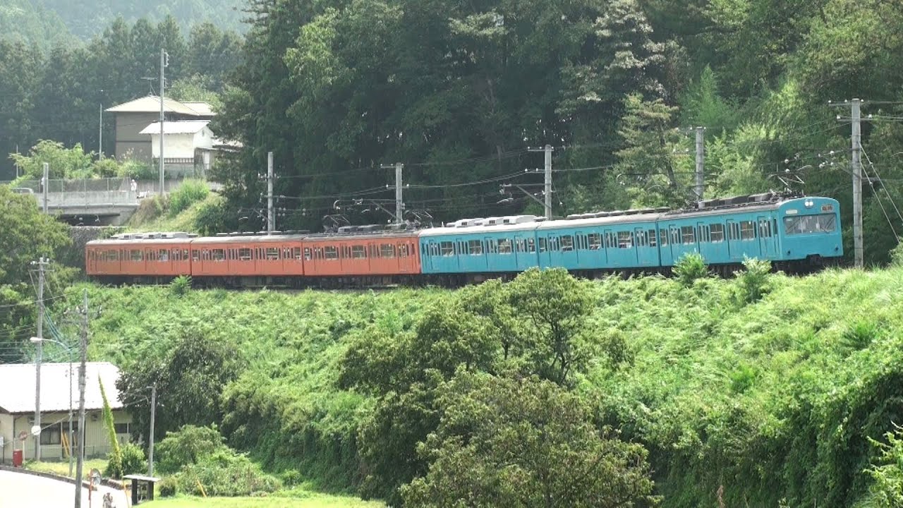 さよなら秩父鉄道1000系 スカイブルー+オレンジ 6両編成 【Chichibu railway】