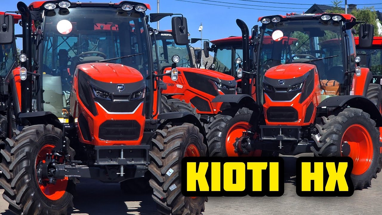 Jak zawsze jesteśmy pierwsi w Polsce. 😎 Nowa dostawa 🚜 ciągników Kioti HX9010 i HX1201.