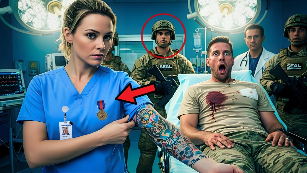 The Navy SEAL Lieutenant Refused Help… Until the “New Nurse” Showed Her Command Unit Tattoo