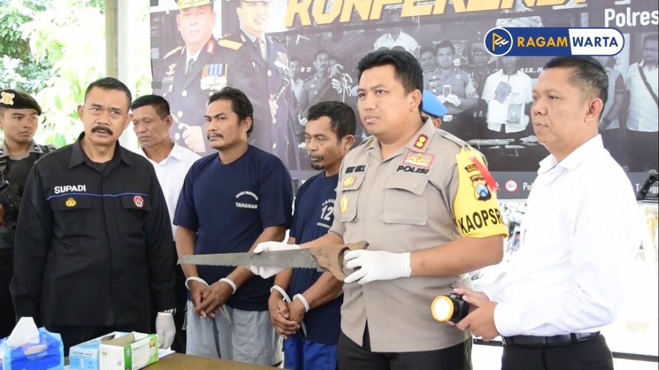 DIDUGA LAKUKAN PEMBALAKAN KAYU DI TUGU TRENGGALEK, DUA ORANG DIAMANKAN