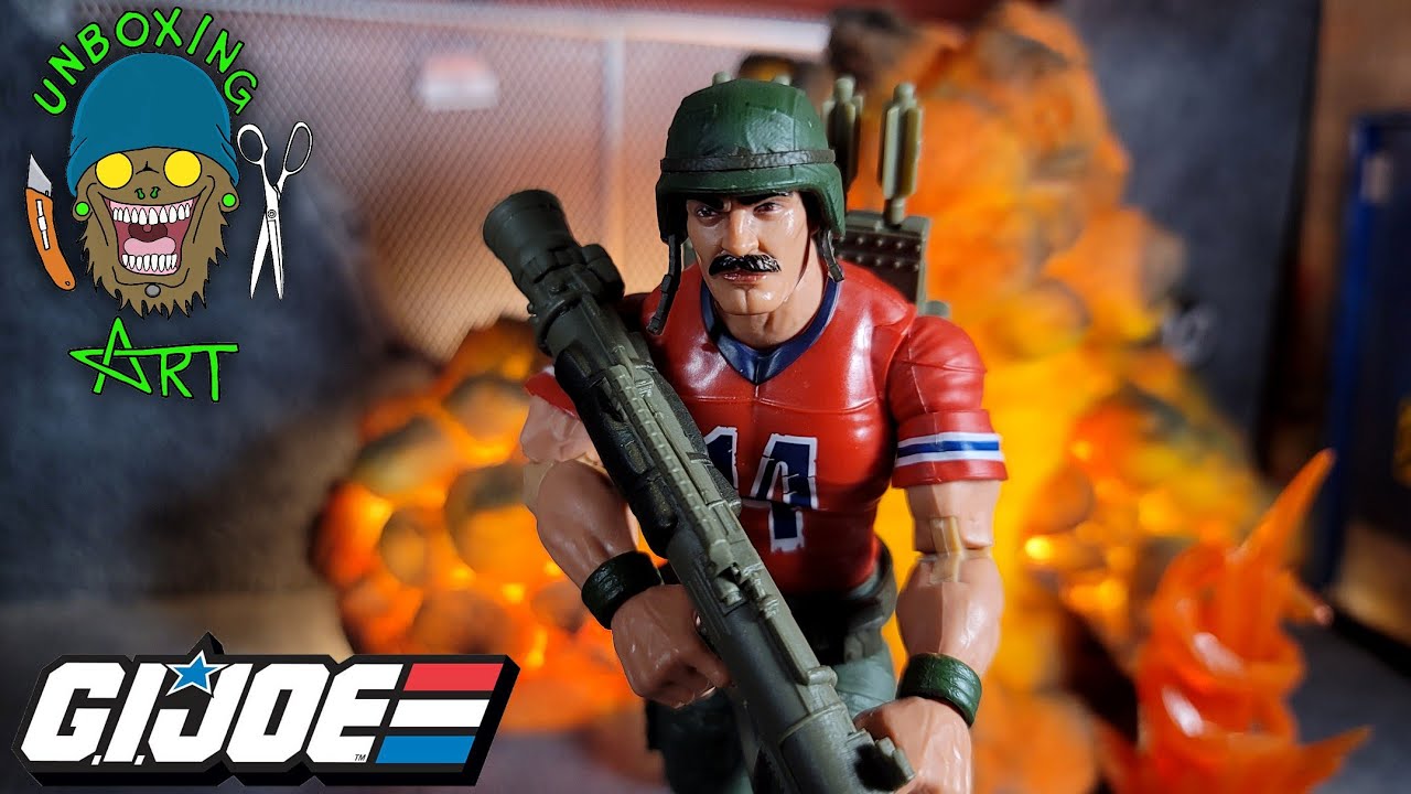 G.I. Joe Classified Series Bazooka Unboxing and Review