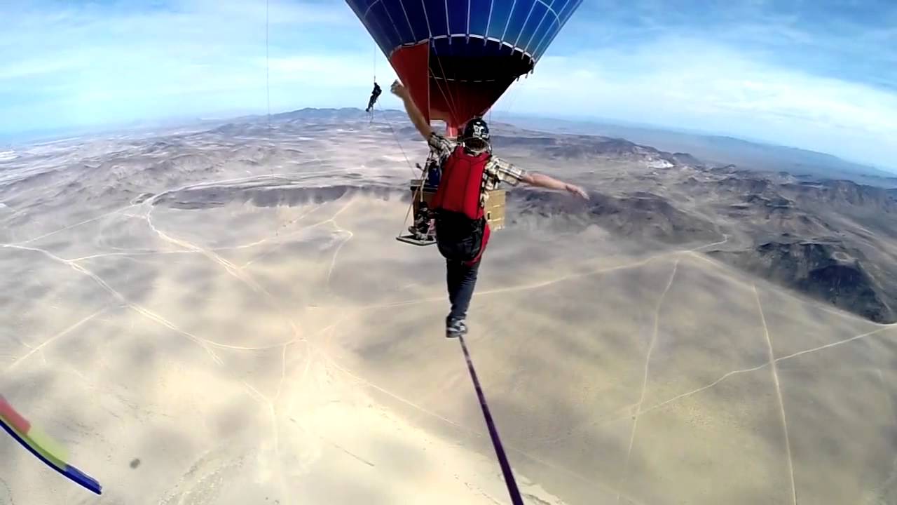 Sketchy Andy World Record Highline