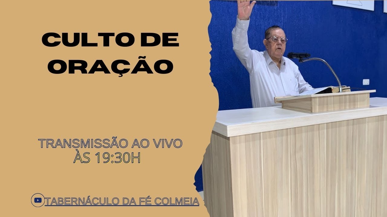 18 . 02 . 2026 | Quarta Feira | Pr. Jair Clementino