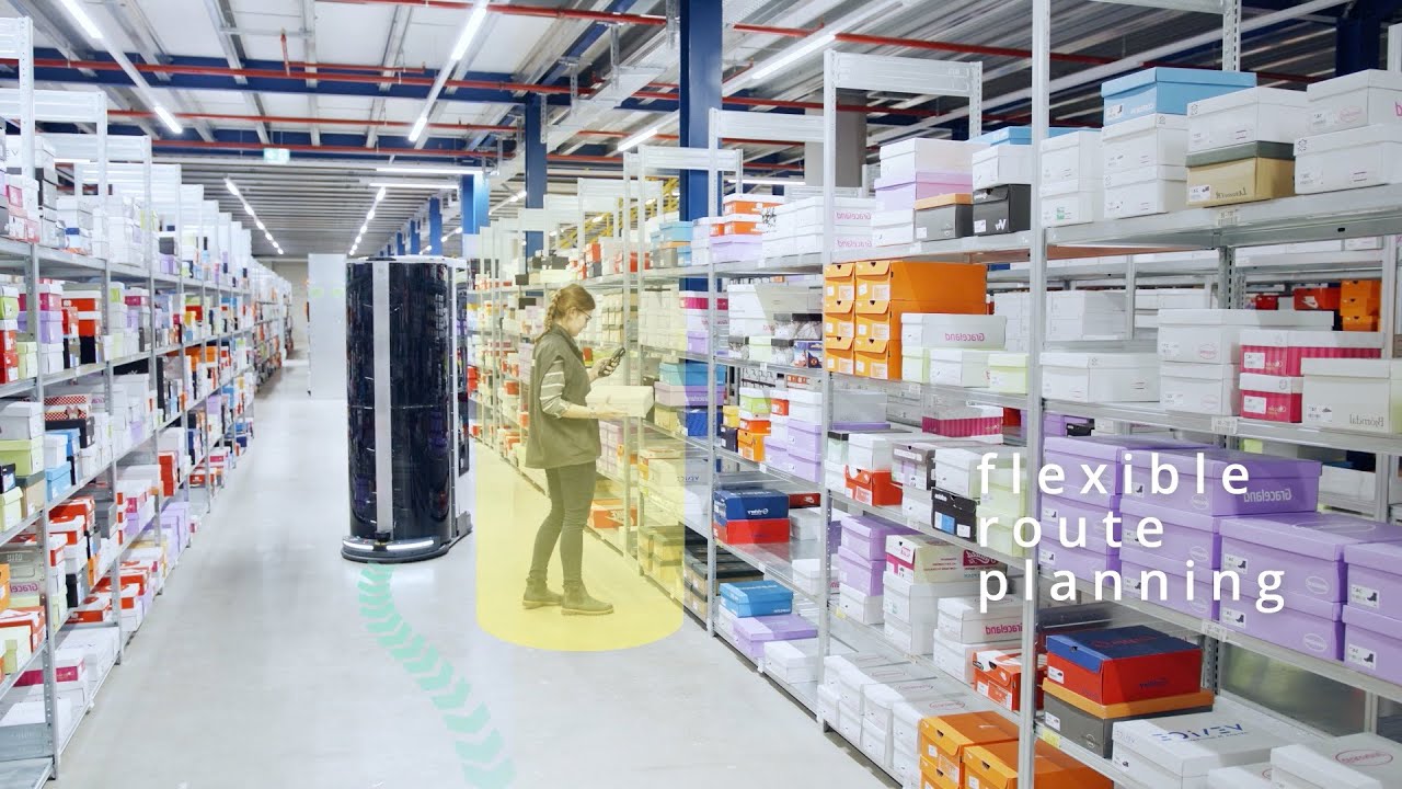 Advanced Robotics - mobile picking robots for warehouses by MAGAZINO