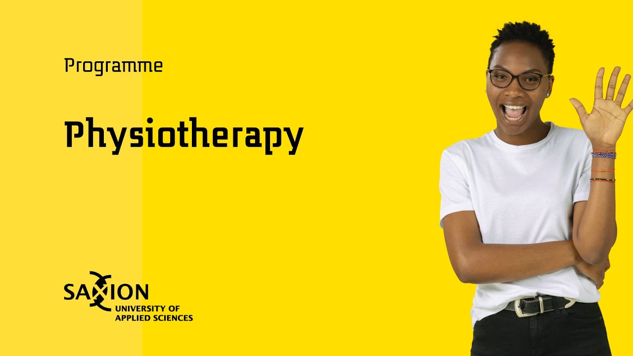 Physiotherapy livestream Q&A - Online Open Days | Saxion