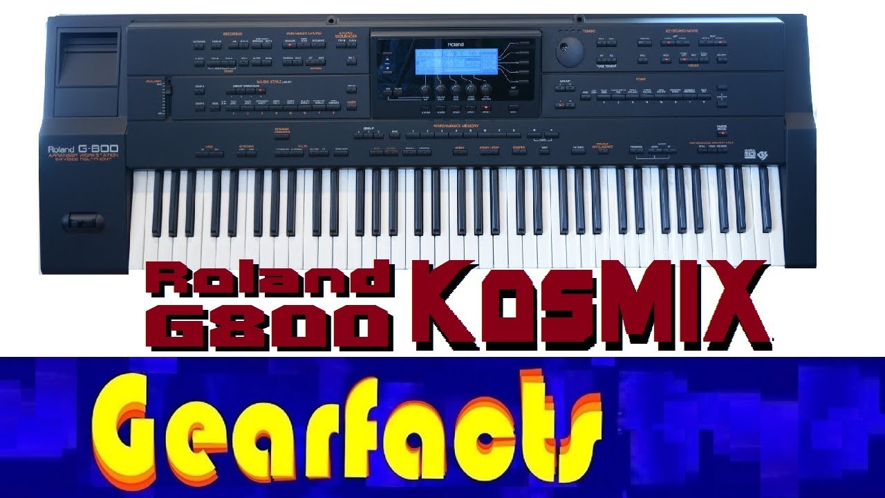 Roland G-800 ambient sounds feat. KosMIX