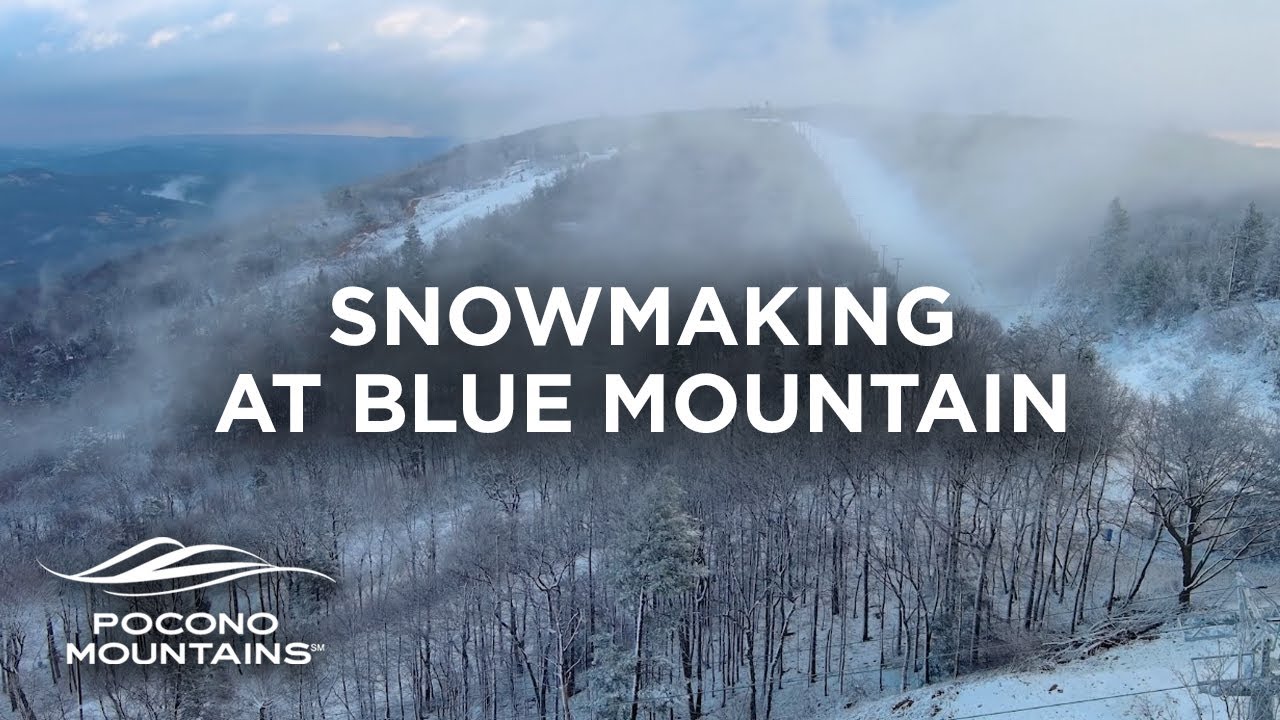 Система искусственного оснежения Pocono Snowmaking на курорте Blue Mountain Resort