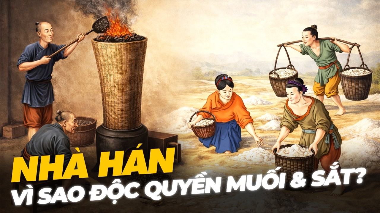 V&Igrave; SAO NH&Agrave; H&Aacute;N ĐỘC QUYỀN MUỐI V&Agrave; SẮT?