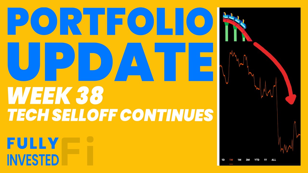 Rotation Out of Tech Stocks Continues – Another Red Week | Week 38 Portfolio Update