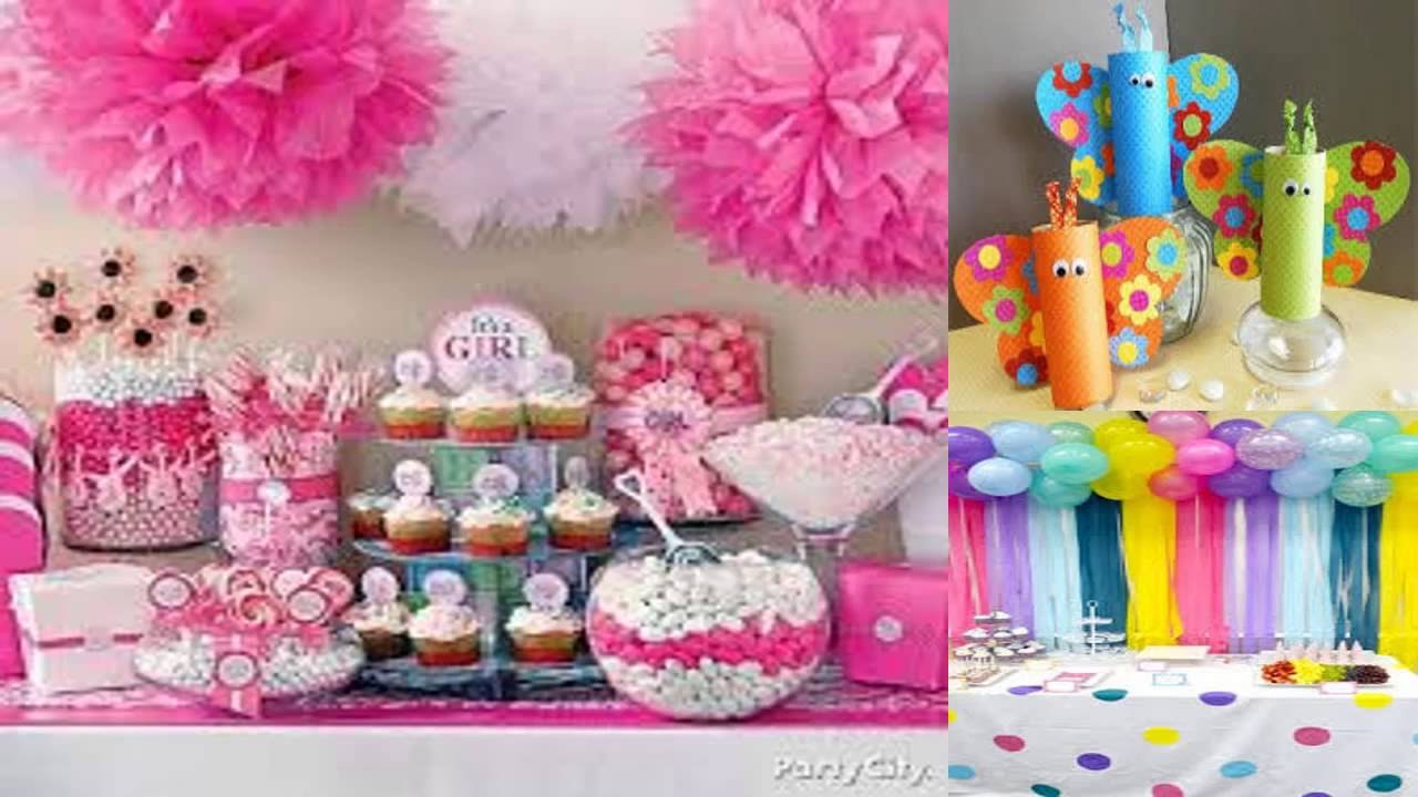 IDEAS PARA BABY SHOWER DE NIÑA