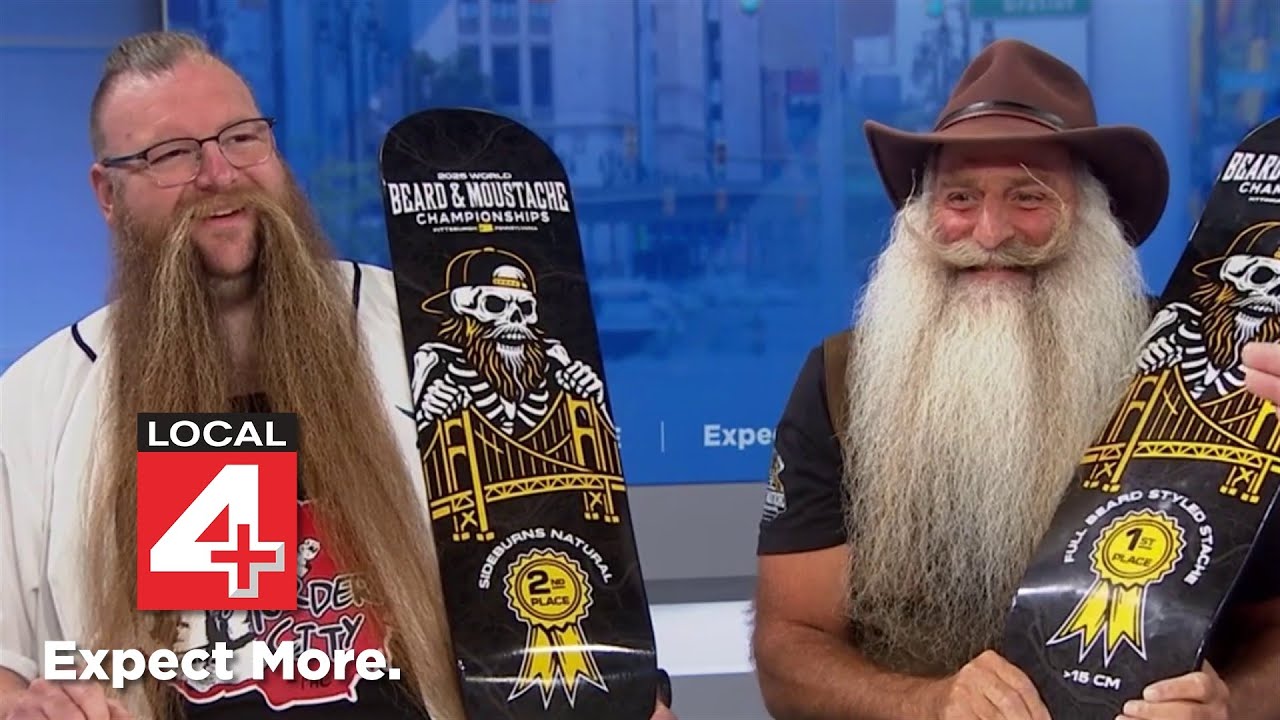 Meeting the World Beard and Mustache Competition winners