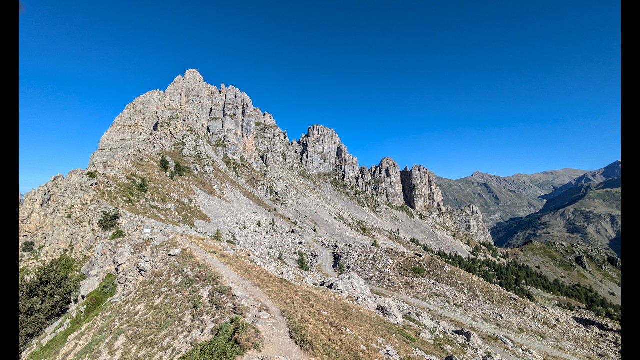 Aiguilles de Chabrières en boucle par Réallon