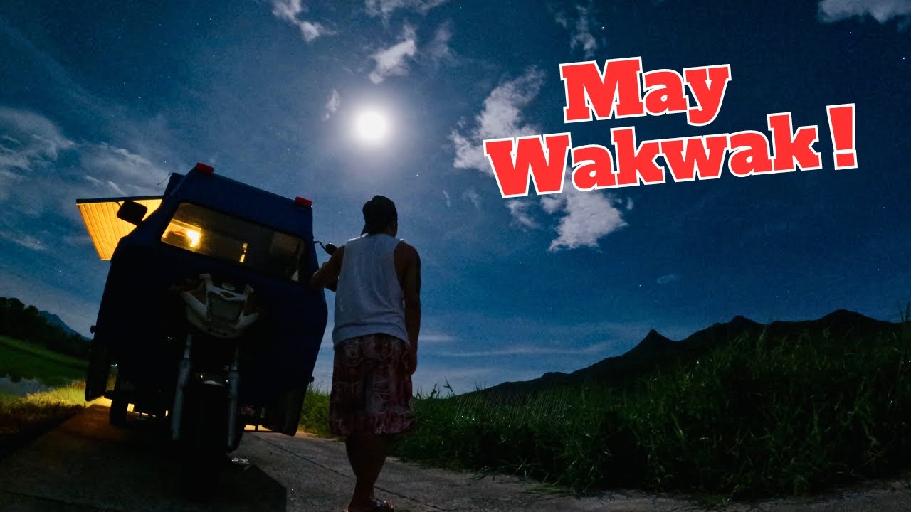 Scary Night sa Liblib na Bukid | Solo Tricycle Vanlife