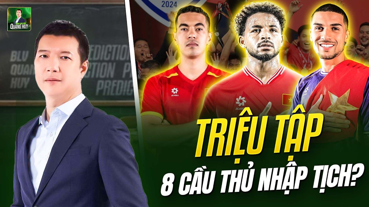⁉️ ÔNG KIM CÓ THỂ GỌI 8 CẦU THỦ NHẬP TỊCH LÊN TUYỂN VIỆT NAM: CHỜ SONG SÁT XUÂN SON - HOÀNG HÊN?