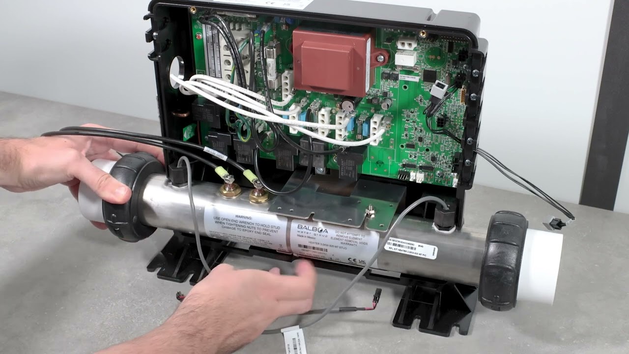 Comment installer un réchauffeur Balboa Plug'N'click (pour systèmes BP)
