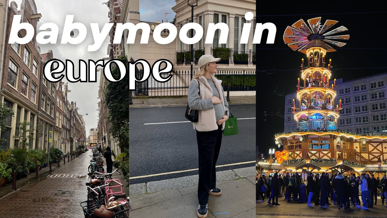 Babymoon | Amsterdam, Berlin, London at Christmas & @Halara maternity outfits