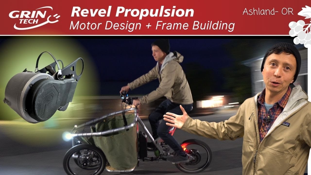 Meeting Paul Daniel of Revel Propulsion, custom made mid-drives, trikes, and more