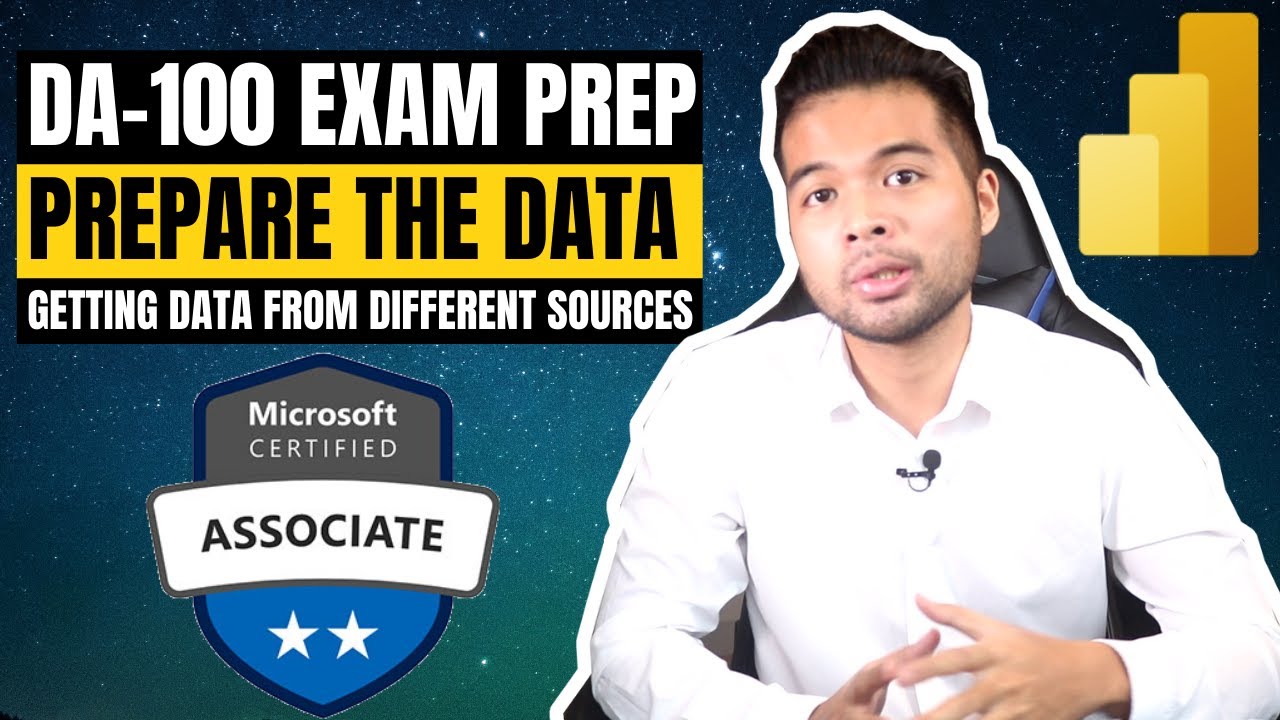 Prepare the Data - Get data from different sources - DA-100 Exam Preparation Series 2021