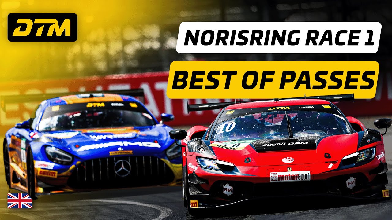 Norisring Race 1 Gone Wild 🤯 | Best of Passes Norisring | DTM 2025