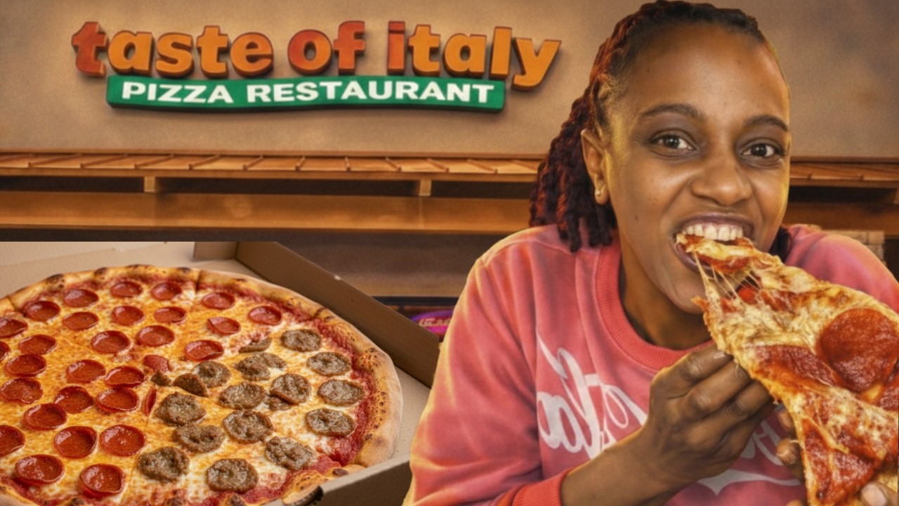 I Tried TASTE OF ITALY Pizza In Arizona