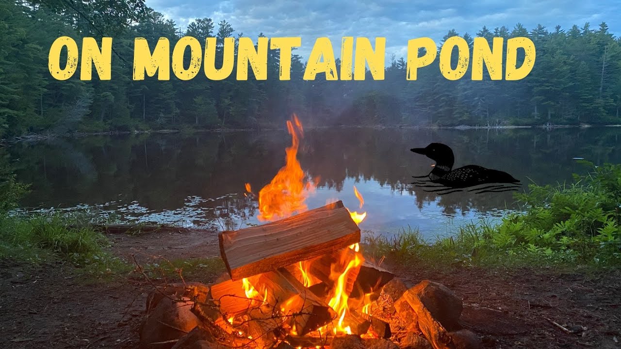 On Mountain Pond - Boondocking In The Adirondacks