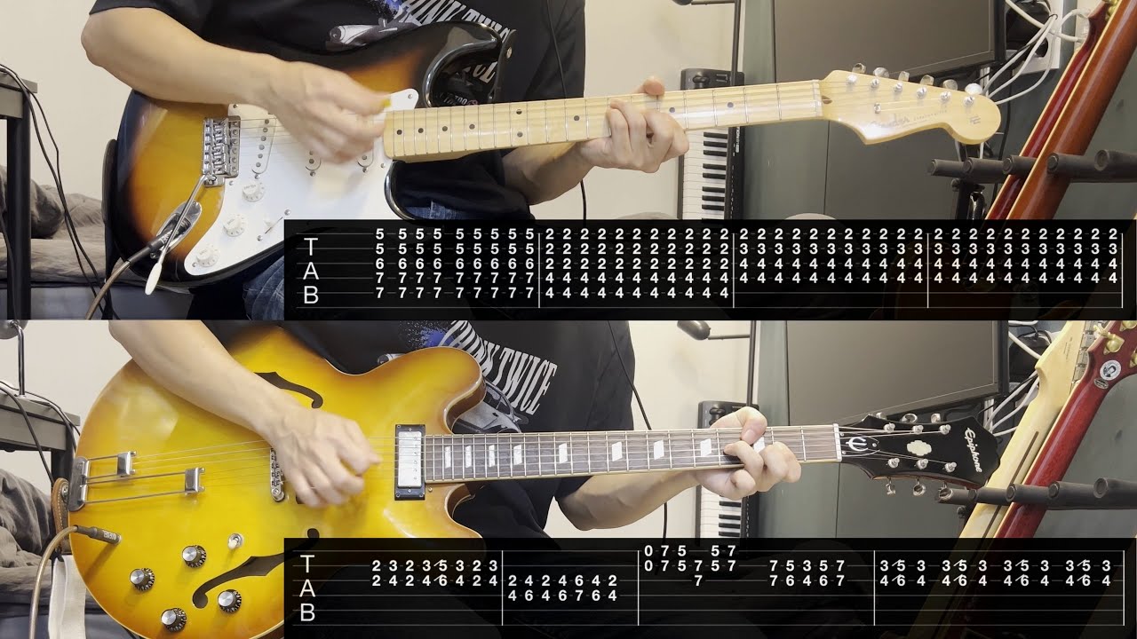 Razorblade - The Strokes (Guitar Cover & TAB Tutorial)