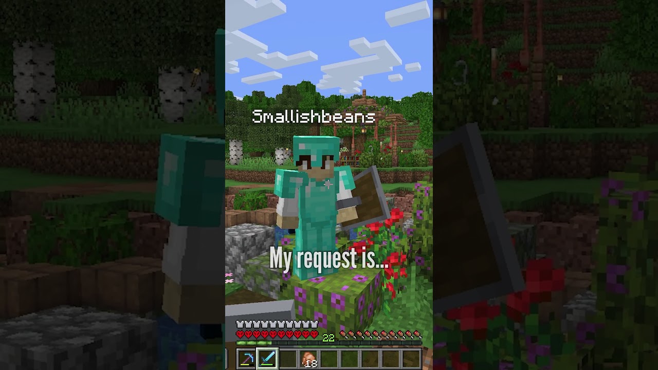 Flirting in Minecraft...