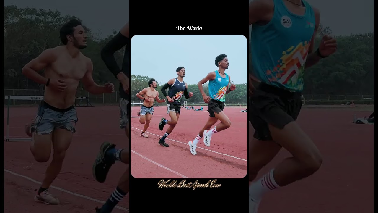 Die beste Rede aller Zeiten! #Laufen #Leichtathletik #Sport #Motivation