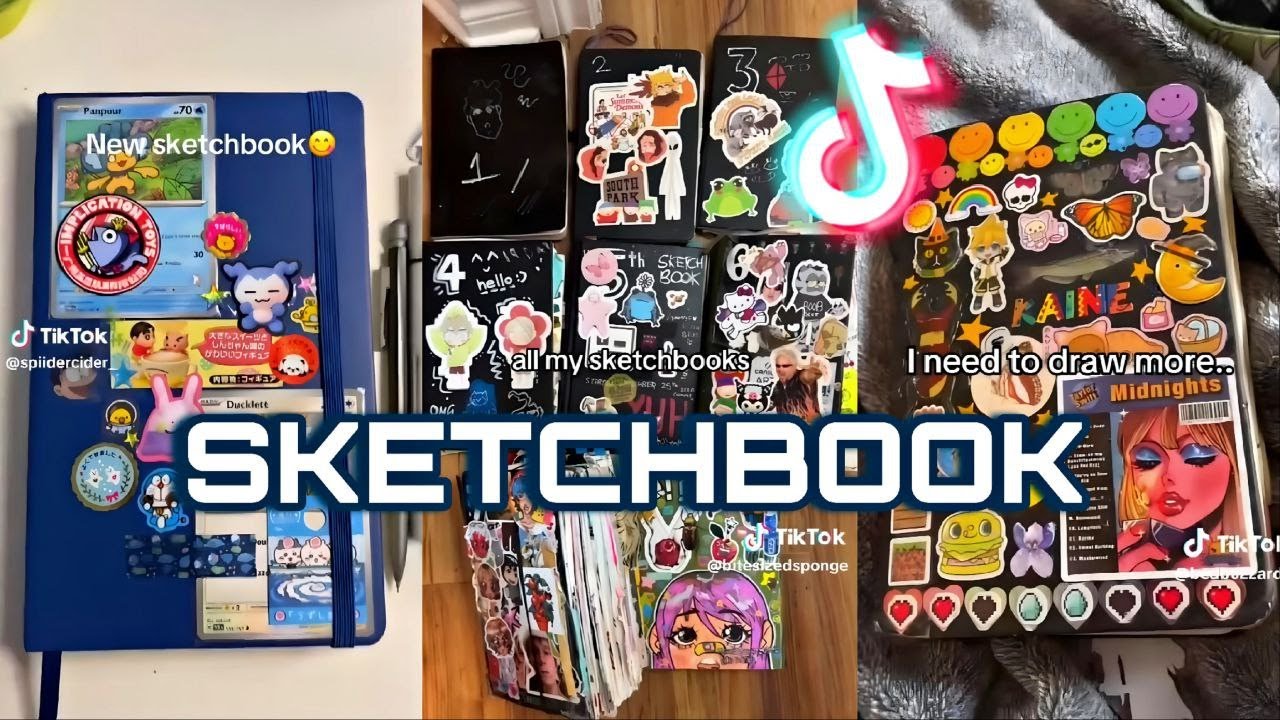 Sketchbook drawing and doodle ideas | Sketchbook Ideas 2025 | ART compilation #21