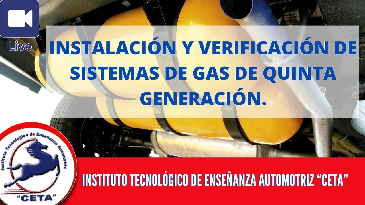INSTALACIÓN Y VERIFICACIÓN DE SISTEMAS DE GAS DE 5TA GENERACIÓN