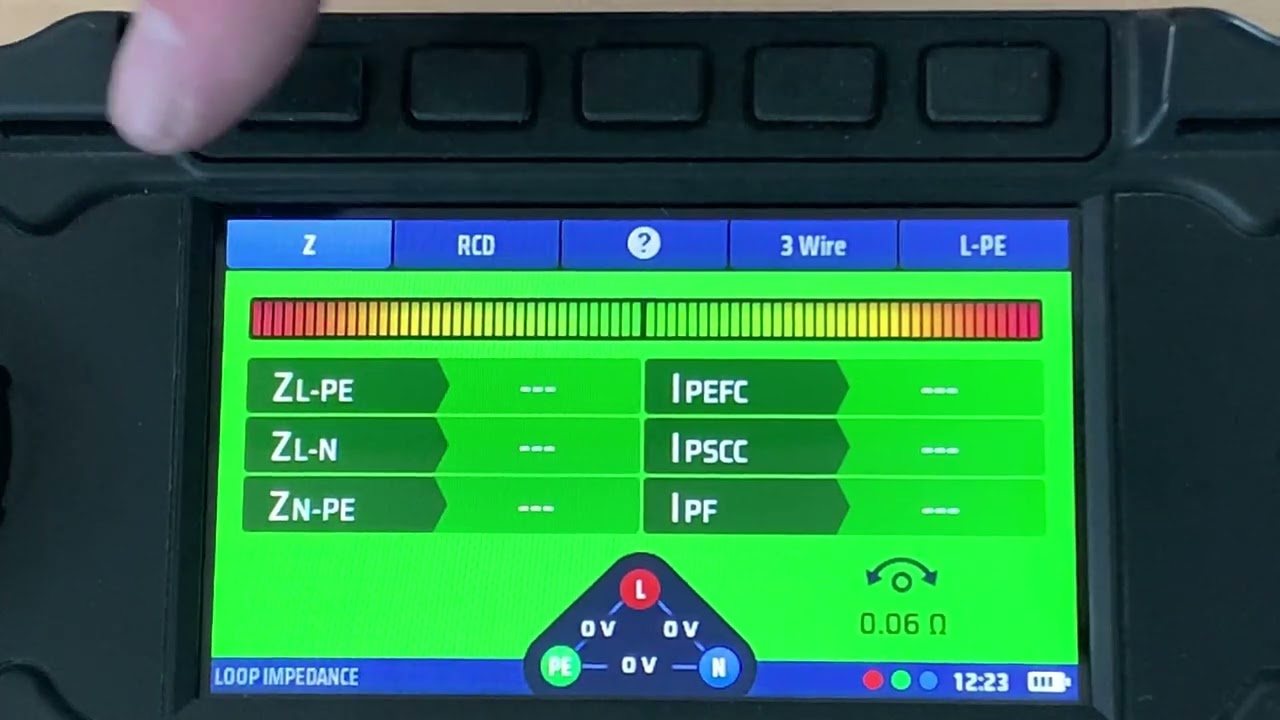 Loop testing functions on the new MFT-X1