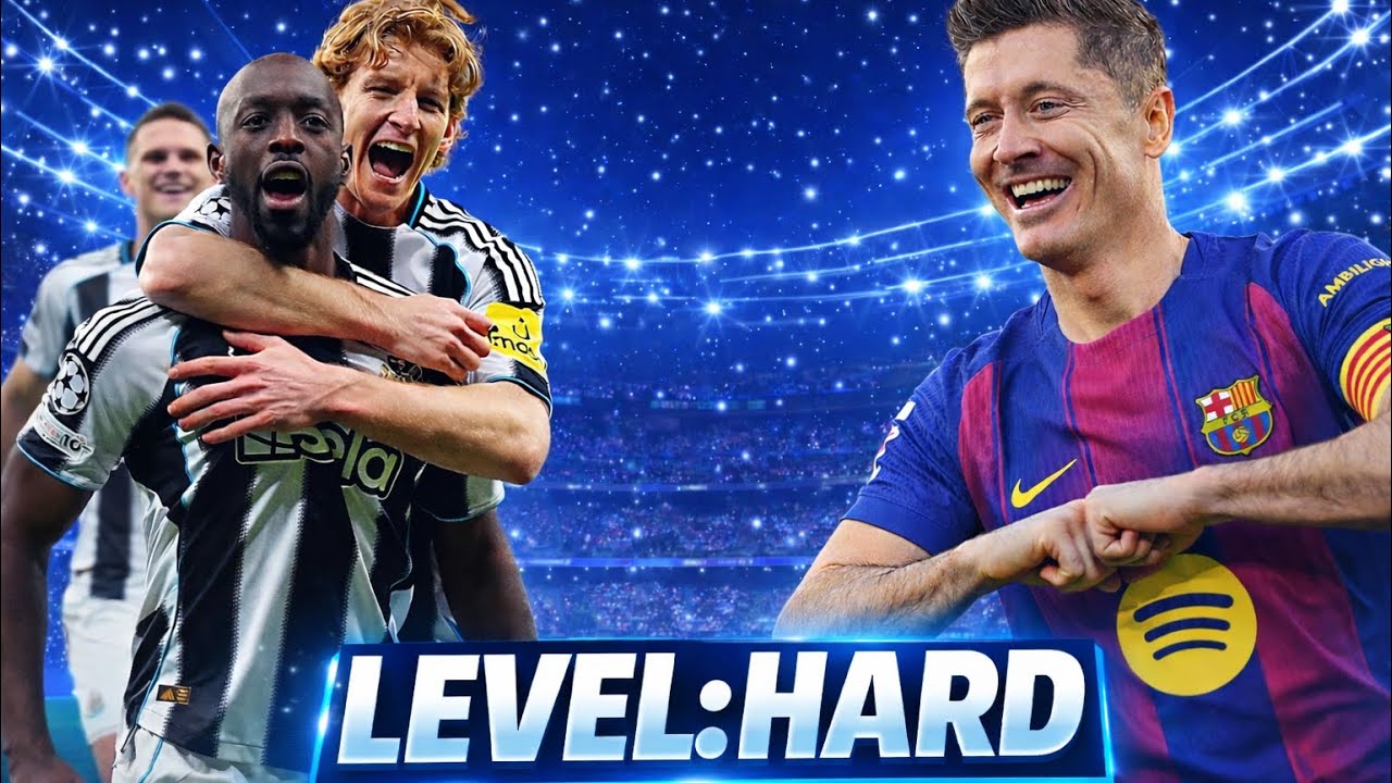NEWCASTLE VS BARCELONA. NAJWAŻNIEJSZA BITWA W HISTORII