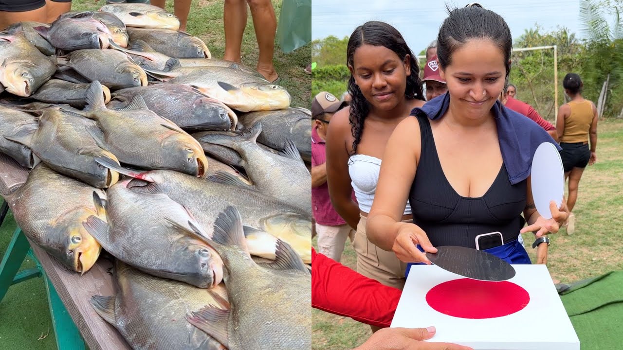 DESAFIO NO INTERIOR: Cubra o circulo vermelho e ganhe PEIXE!