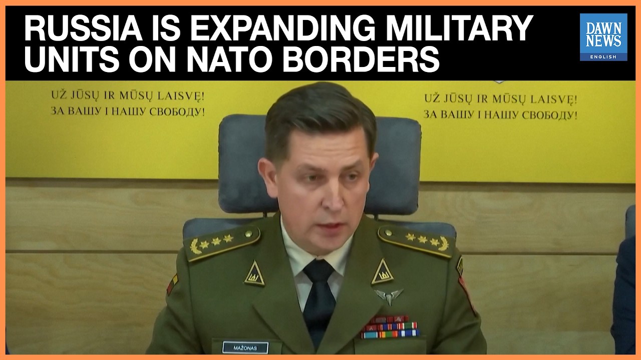 Lithuania Says Russia Is Expanding Military Units On NATO Borders