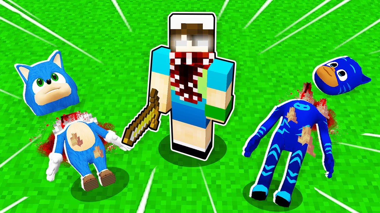 BEBEK SONİC VE PİJAMASKELİLERİ KORKUTURSAM KAYBEDERLER ⚠️ Minecraft