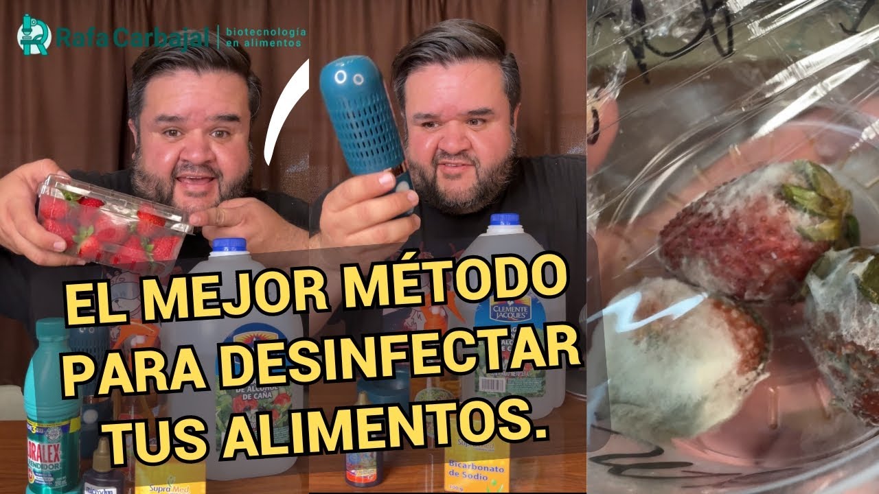 &iquest;Cu&aacute;l ser&aacute; el mejor m&eacute;todo para desinfectar tus frutas y verduras?