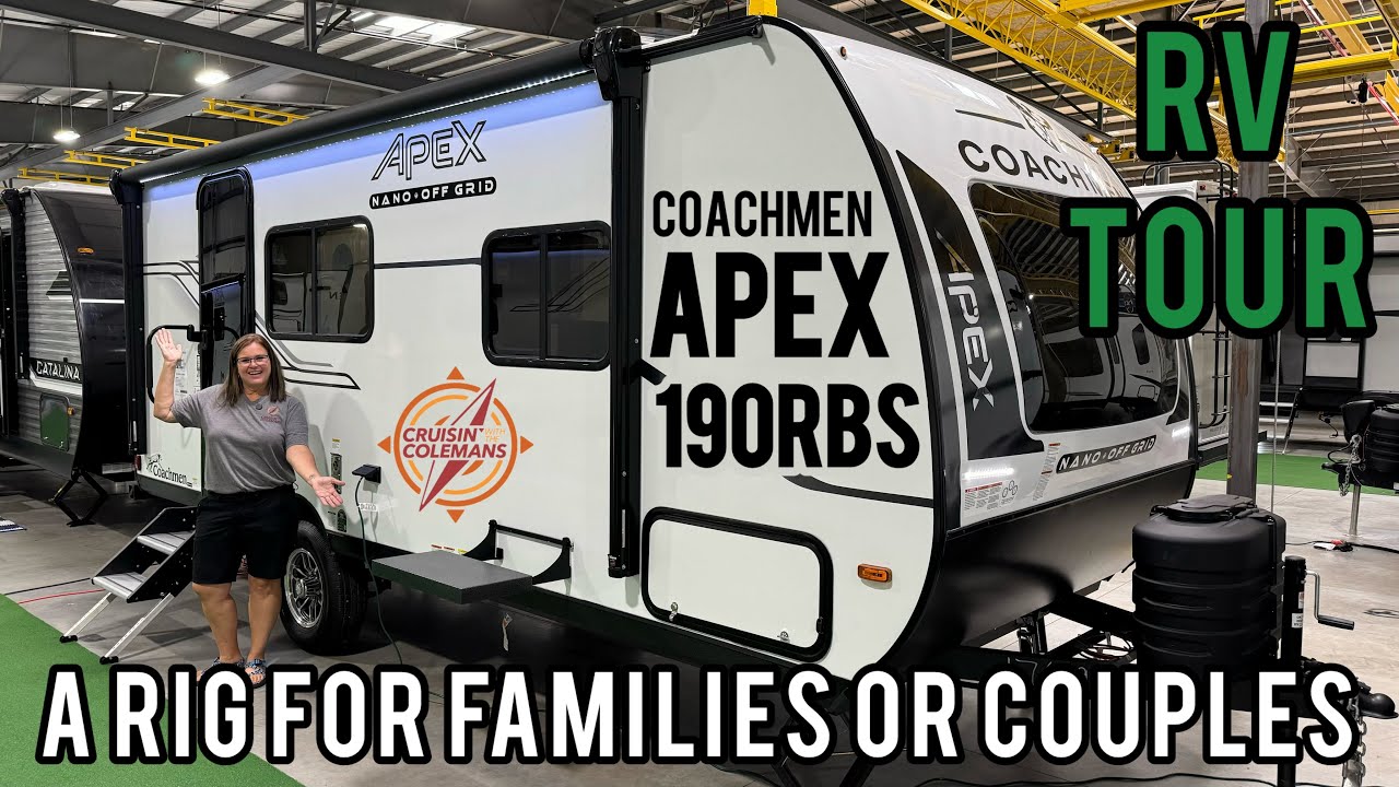 Tour the Coachmen Apex Nano 190RBS RV with Us | 2025 New RV Model