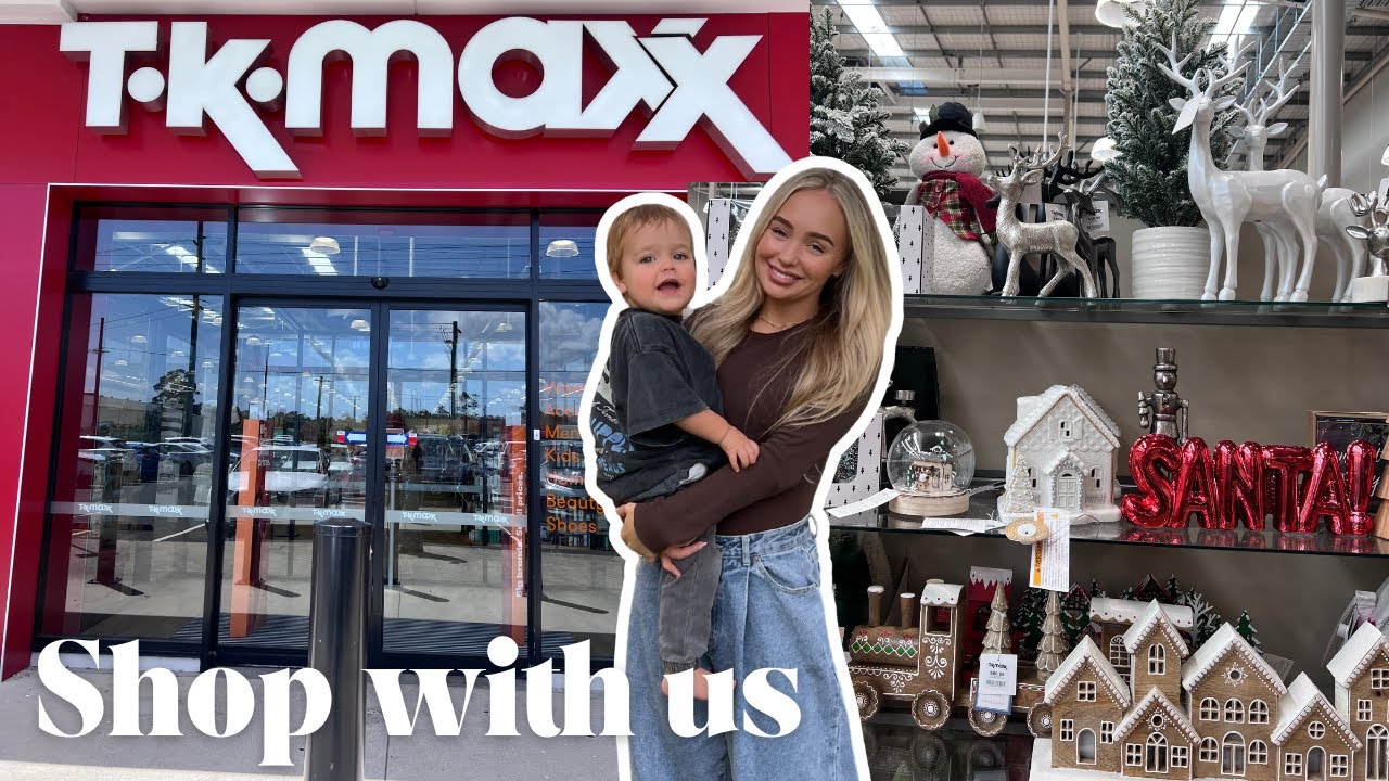 TK MAXX CHRISTMAS DECOR 2025 SHOP WITH ME VLOG!
