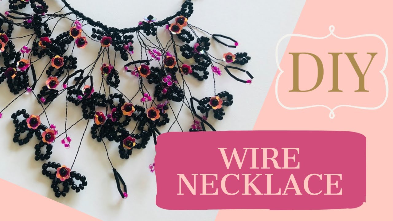 DIY - WIREWORK NECKLACE | TELDEN KOLYE YAPIMI