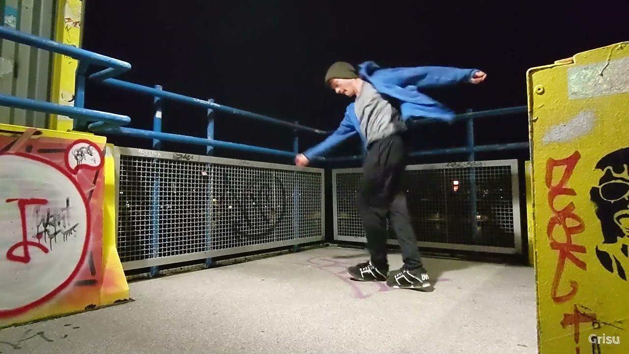 Dnb step on a bridge in Vienna | May 2023