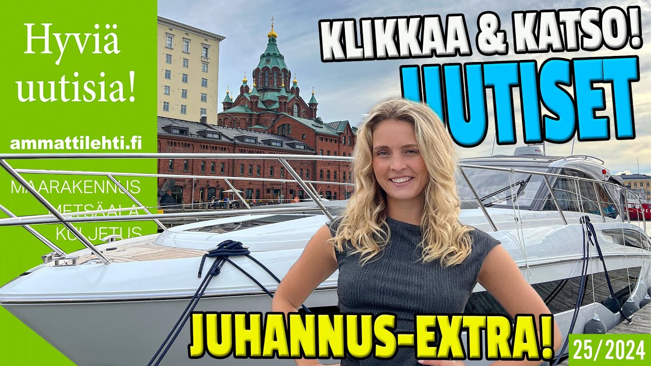 Hyviä uutisia! vko. 25/2024 - Juhannusviikon lähetys