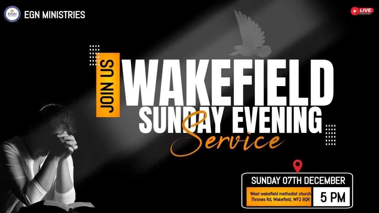 EGN Sunday Service | Wakefield |  25 Jan 26 | Pastor Suthakaran