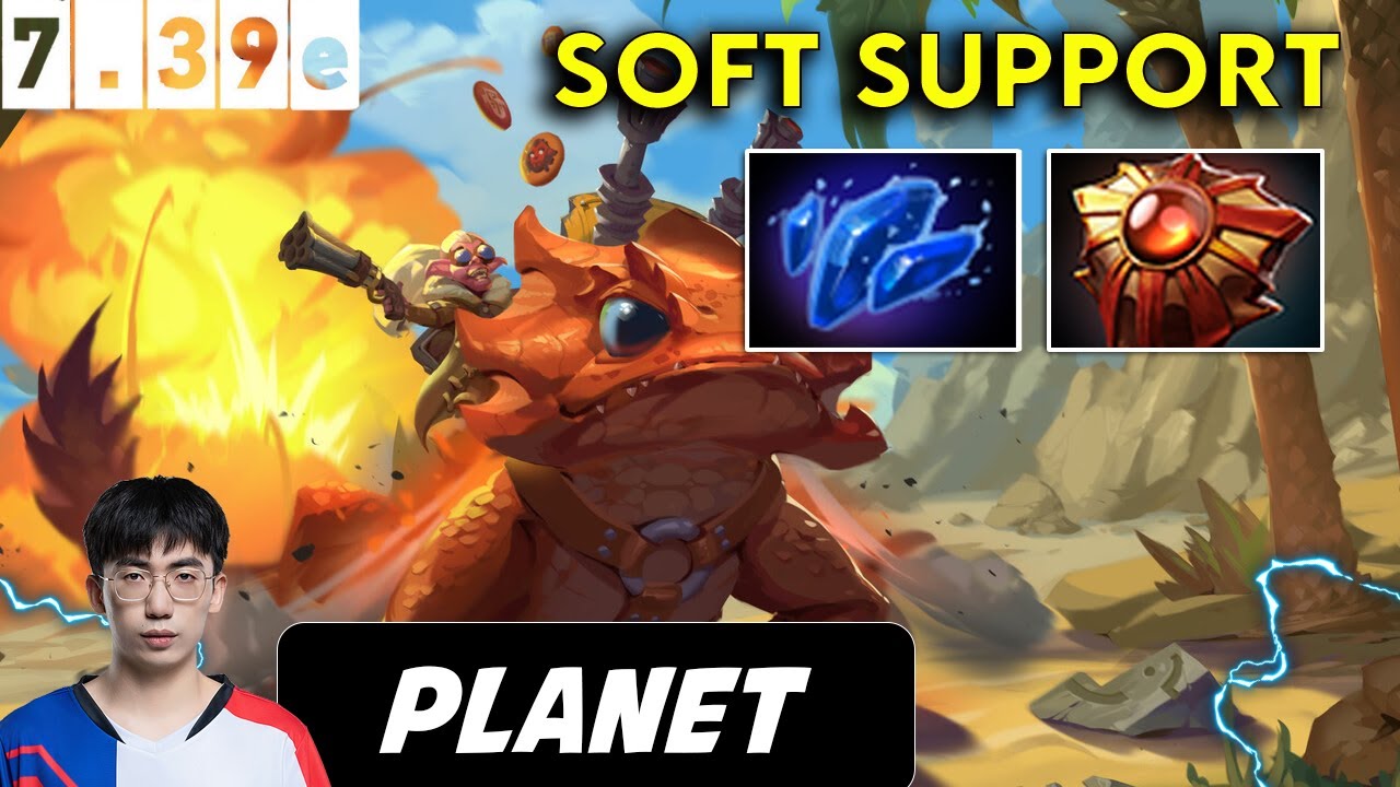 Planet Snapfire Soft Support - Dota 2 Patch 7.39e Pro Player Full Gameplay