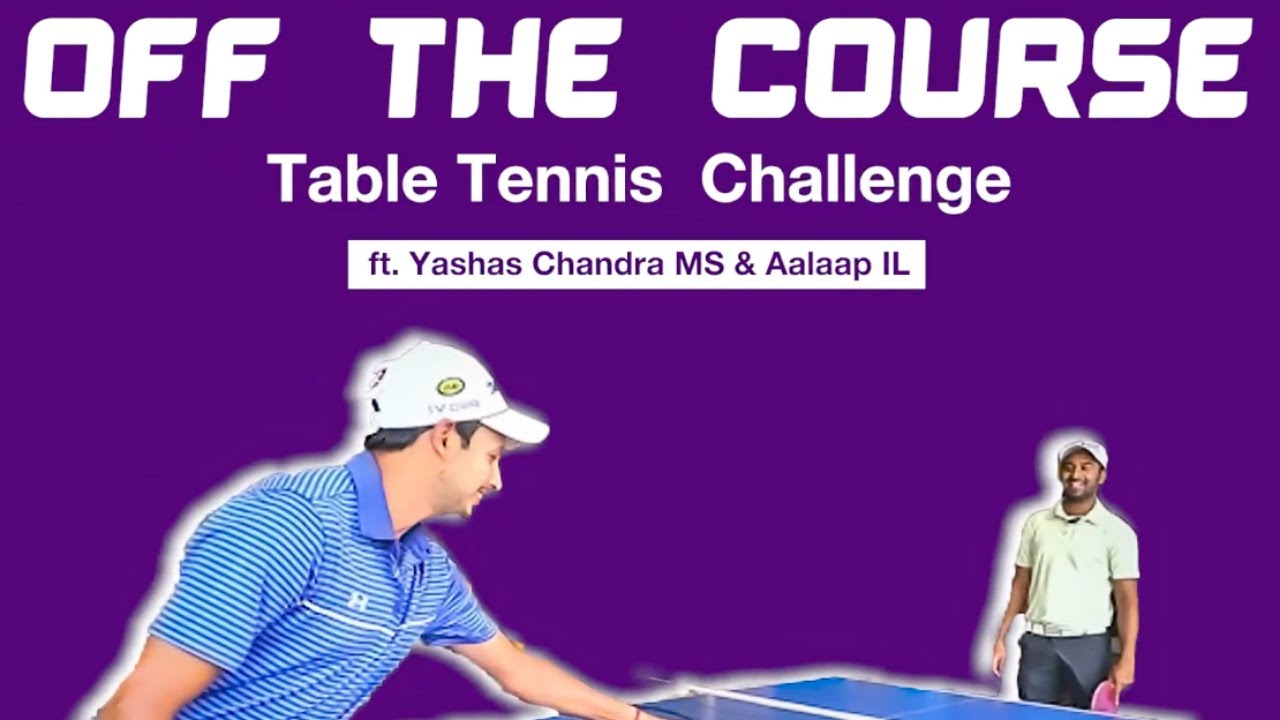 #OffTheCourse | Indian pro golfers try their hand at Table Tennis | Professional Golf Tour of India