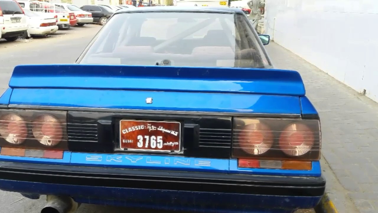 NISSAN SKYLINE 1989 GTR31 Blue