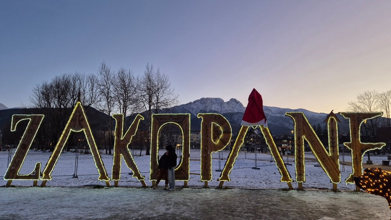 Zakopane 4K-Gubalówka Villámtúra Zakopane&Gubalówka lightning tour #winter #poland #tour
